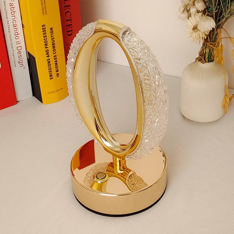 Star Lamp Crystal Desk Lamp LED Night Light Ambient Lamp Bedside Lamp Ornament Gift Lamp