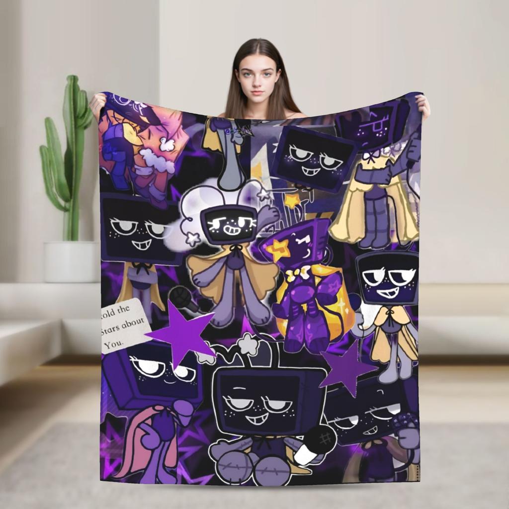 Dandys World Astro Blanket Quality Warm Throw Blanket Spring Picnic Living Room Novelty Bedspread