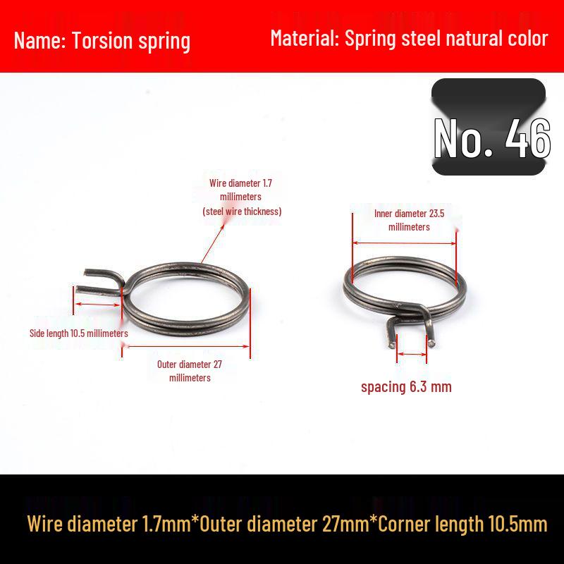 Gelber Innentürgriff Diebstahlsichere Torsionsfeder für Hotel- oder Badezimmer-Schiebetür.