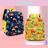 Stylish Cartoon Dinosaur Backpack For Kids Breathable Durable Nylon Bag