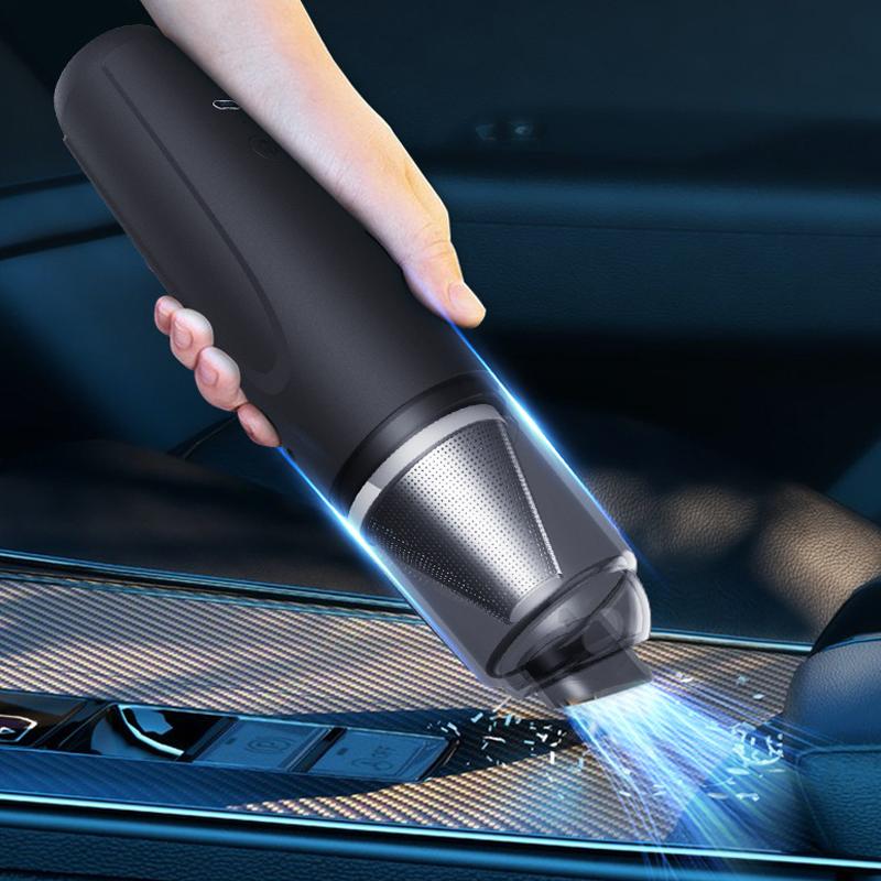 Blow-suction Integrated Car Vacuum Cleaner Wireless High-power Handheld Portable Small Charging Car