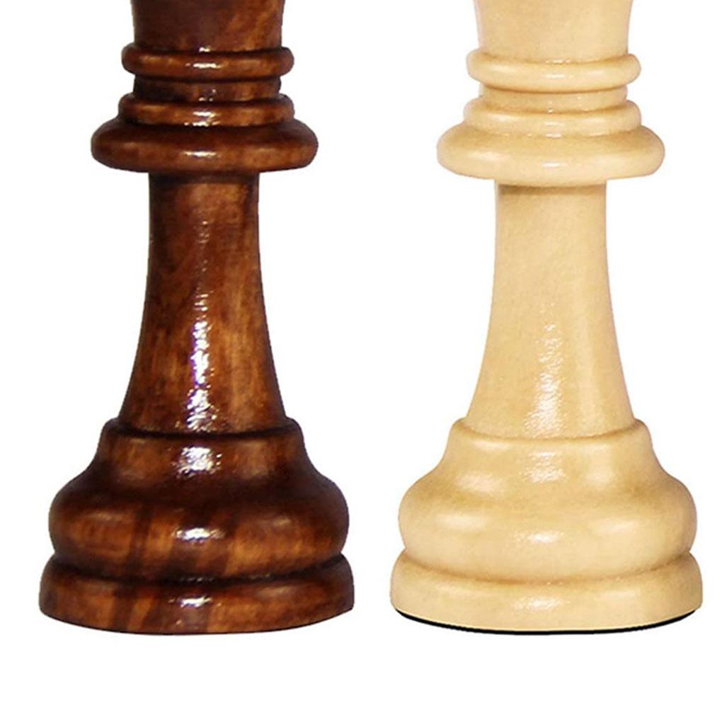 Wood Chess Board Accessories Small Size And Easy To Carry Wooden Chess Pieces Home Chess Schools
