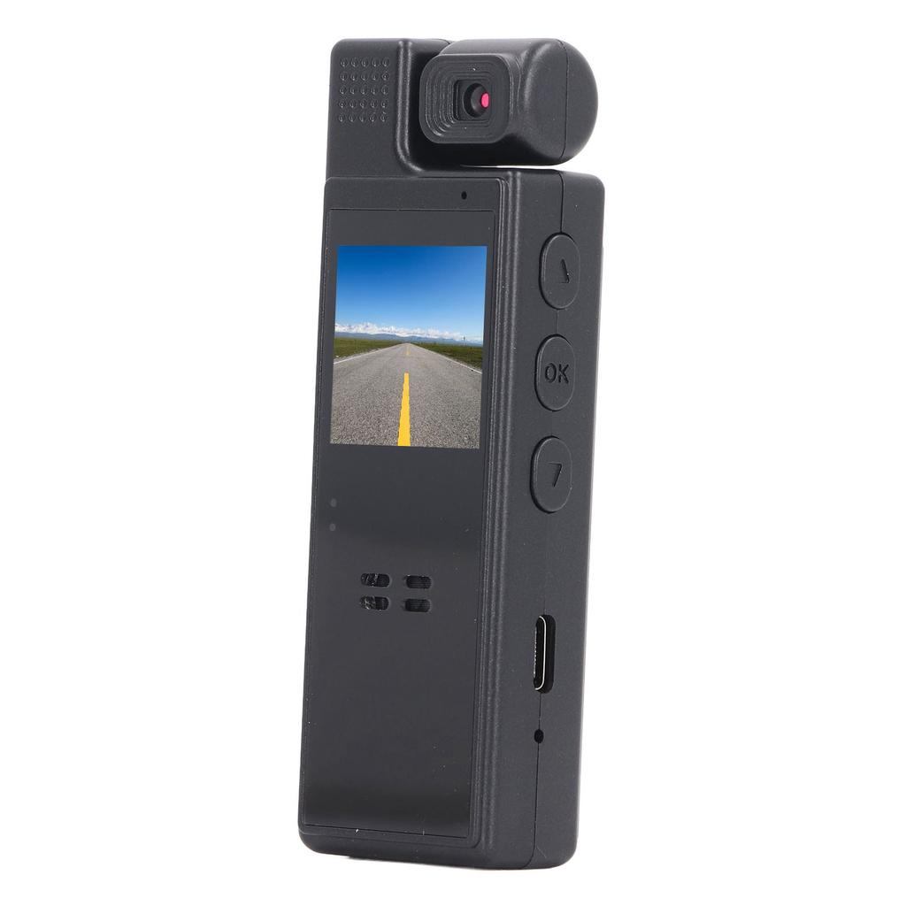 Rückenclip Sportkamera Wasserdicht Stoßfest 1080P Fahrtkamera Tragbarer Videorekorder für Outdoor-Aktivitäten