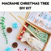 2pcs Woven Christmas Tree DIY Kit, Woven Wall Hanging, Includes Patterns and Video Tutorial, Christmas Tree Wall Decor, Christmas Wall Decor