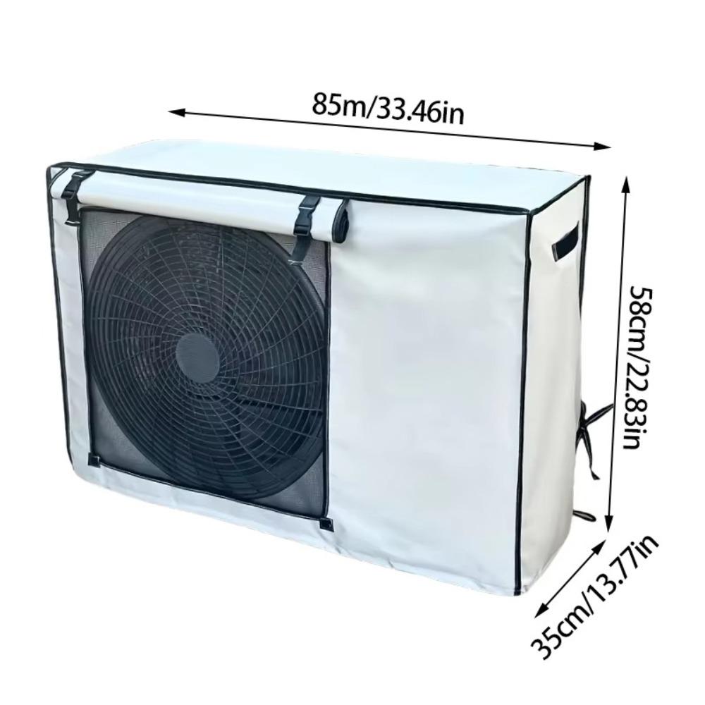 Main Unit Case Oxford Fabric Air Conditioning Cover Waterproof Multi-sizes Protective Dust Cover Rainproof Case Outdoor