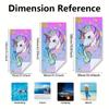 1pc Unicorn Print Beach Towel, Modern Microfiber Bath Towel, For Vacation, Travel, Bath, Swimming
