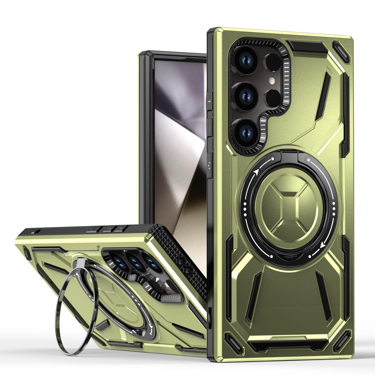 

Samsung S26ULTRA Golden Armor Second Gen Drop-Proof Phone Case with Bracket A15