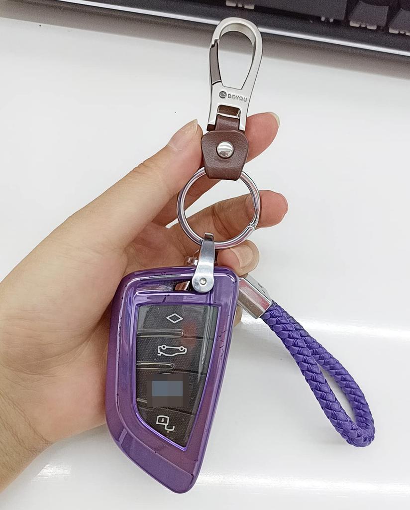Keepfine Motorcycle Key Chain, Bicycle Key Ring, Car Keychain, Carabiner Hook, Lightweight, Durable, Easy
