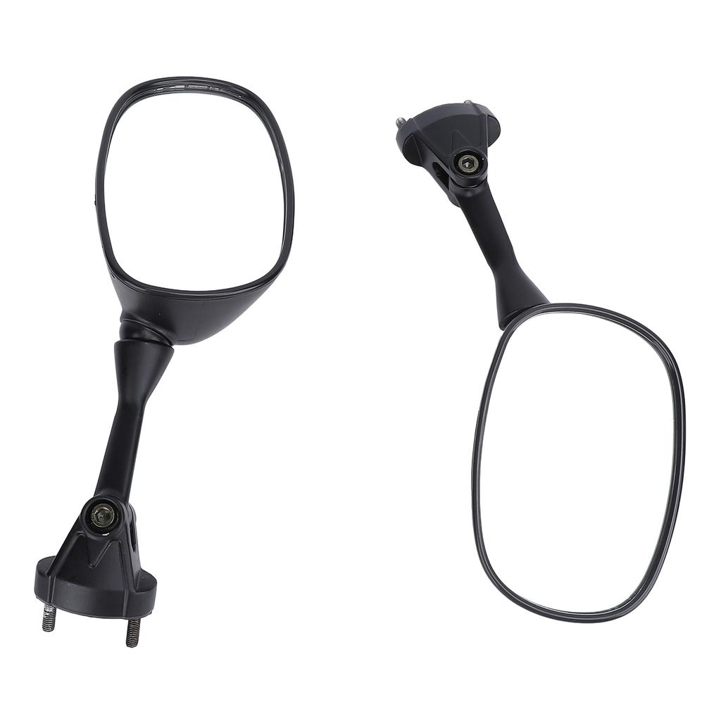Motorcycle Rearview Mirror 360 Degree Adjustable Wide Viewing Angle Rotating Mirrors for ZX‑6R 2005‑2008