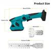 20000RPM 2 IN 1 Electric Hedge Trimmer Cordless Portable Lawn Mower Household Shrub Weeding Garden Power Tools
