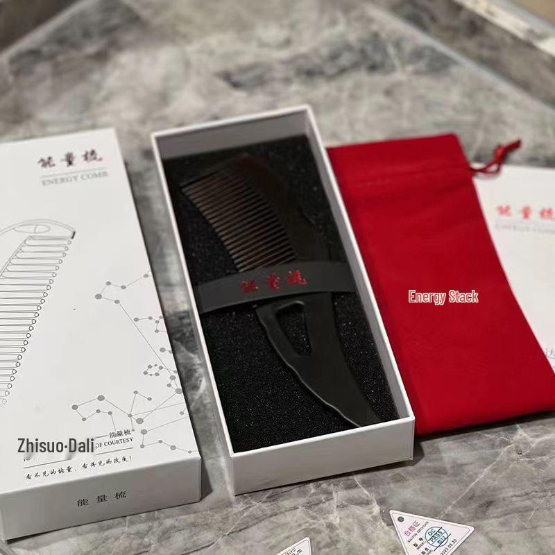 Ölentfernender No-Wash Haar-Energie-Kamm - Hohles Design mit Ölkontroll- und Anti-Schuppen-Eigenschaften