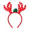Vánoční čelenka Sobí paroh Santa Tree Star Čelenka do vlasů Sváteční šaty do vlasů Hoop Party Cosplay doplněk pro ženy Děti