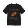 Cosmic Humor Black Hole T Shirt Astronomy Sci Fi Vintage Homme Designer Clothes Casual Streetwear Comfortable Soft