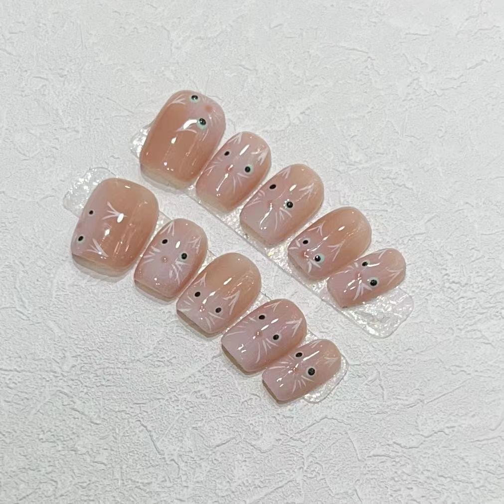 Pure Hand-wearing Armor Short Nails for Cute Cats Can Be Removable and Repetitive.