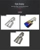Titanium Black Stainless Steel Exhaust Tailpipe for New Fit, Cruze, and 10th-Gen Civic