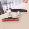 1Pair Bike Brake Pads V-Brake Rubber Road Bike Brake Holder Pads Shoes Blocks Rim Brake Anti-Resistance Cycling Accessories