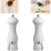 2pcs 6 Inch Marbled Salt Pepper Grinder Manual Spices Bottle Salt Pepper Mill  Steak
