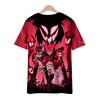 10 Colors Summer Fashion Women/Men's Casual Anime Hazbin Hotel Printed Cosplay Short Sleeve T-shirts