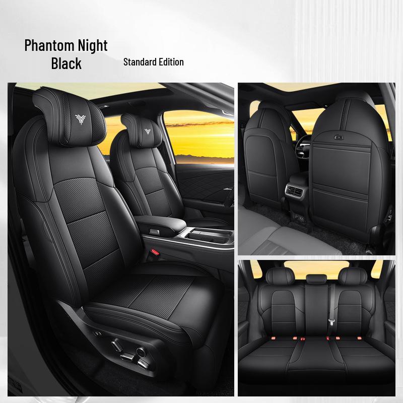 New Neta L Full Leather Car Seat Cushion - Universal, Four Seasons, One-Piece Design