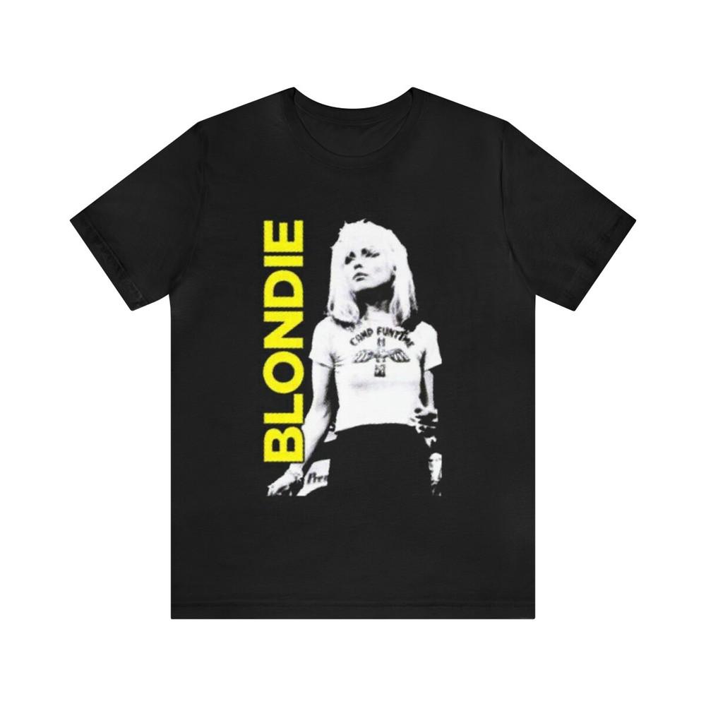 Blondie T Shirt Blondie Retro Tee Blondie Unisex Short Sleeve Tee S