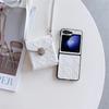 2 in 1 Crossbody Bag Phone Case for Samsung Galaxy Z Flip 7 6 5 4Flip6 Flip5 Flip4  Shoulder Pouch Necklace Strap Leather Cover