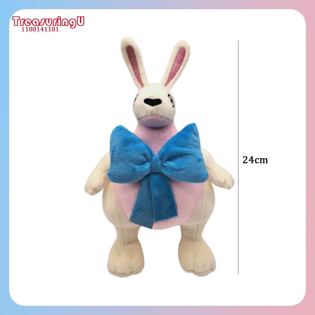 TreasuringU 45cm Kaninchen Plüschtiere 99 Nacht im Wald Kuscheltier Niedliche Schwarze Katze Tiere Spielzeug Plüschtiere Geburtstagsgeschenk