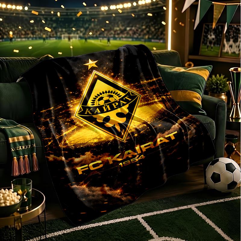 Gelb Schwarz Kairat Decke Leicht Ideal Bettdecke Perfekt für Reisen, Camping, Wohnzimmer, Büros, Sofas, Ventilator Weihnachtsgeschenk