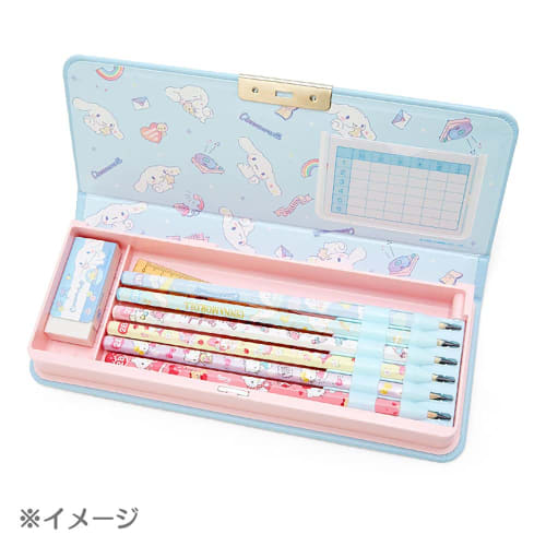 Sanrio Pencil Case Kuromi Kuromi-chan Kuromi Kids Learning Stationery Character 22.2 x 2.5 x 8.4cm 688487