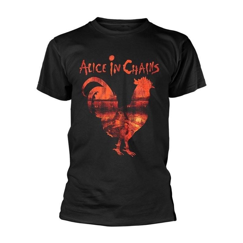 Alice in Chains Rooster Dirt Layne Staley Rock OFFICIAL T-Shirt Mens Unisex Unisex T-Shirt XXXL