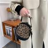 Frauen Zylinder Handtasche Neue Design Brief Drucken Breiten Gurt Umhängetasche Mini Tasche Hit Farbe Pu Gewinde Patchwork Messenger Eimer Tasche