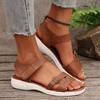 Women's Wedge Sandals Slip On Lightweight Walking Sandals Women Plus Size 43 Casual Comfortable Summer Shoes Woman 2025