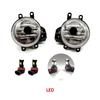 Car LED Fog Light For Toyota RAV4 2016 2017 2018 Headlight Fog Lamp Cable Switch Grille Cover Halogen Foglights Frame