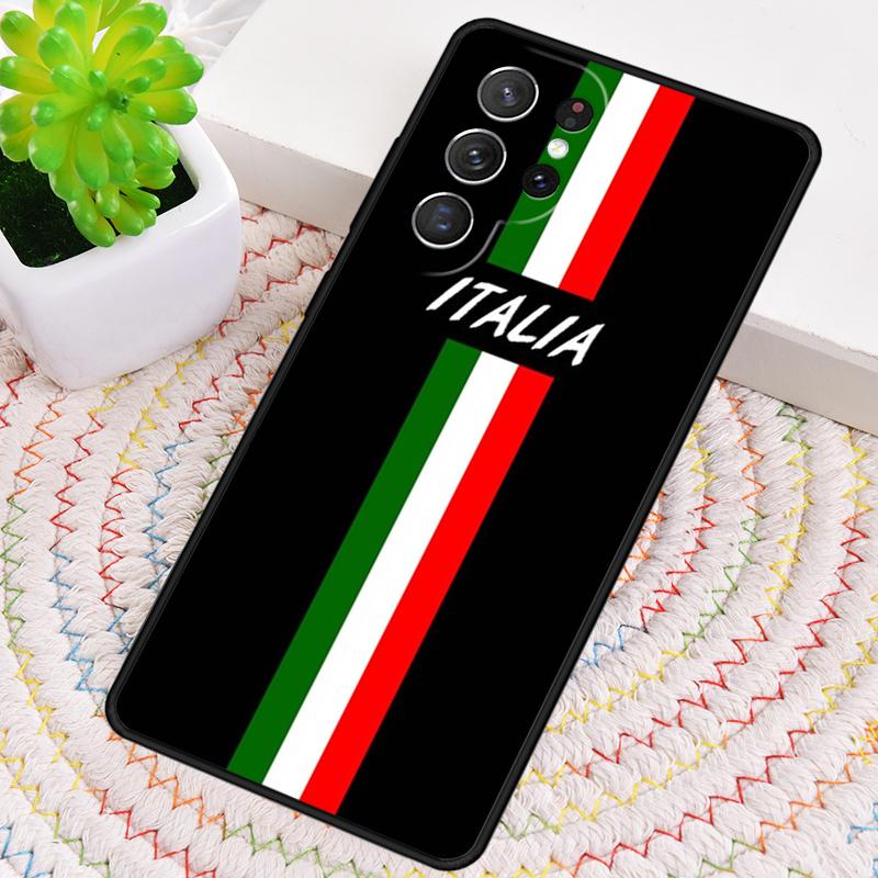 Custodia per telefono Flag Italia per Samsung Galaxy note 10 pro S26 Ultra S23 S24 FE S25 S21 S22 PLUS Cover antiurto