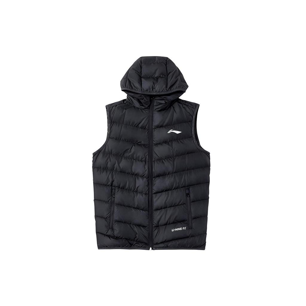 Li Ning Down Vests Men's Hooded Moderate AMRR079-1