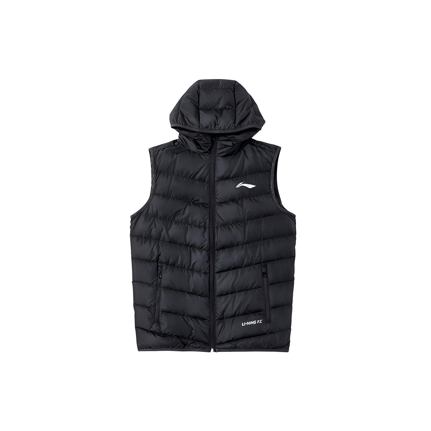 Мужские пуховые жилеты Li Ning с капюшоном Средняя толщина AMRR079-1 L