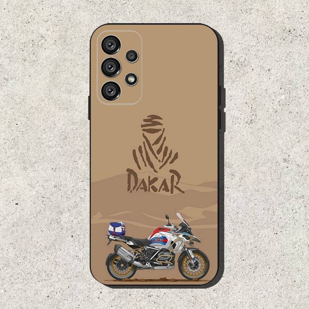 Rally D-Dakar Logo Phone Case For Samsung S25,S24,S21,S22,S23,S30,Ultra,S20,Plus,Fe,Lite,Note,10,9,5G Black Cover