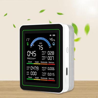 Mini Air Quality Tester Portable High Accurate for Office Greenhouse Kitchen