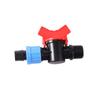 1/2" Male Thread To 16mm Locked Water Valve 16mm Drip Tape Connector Irrigation Hose Nut Connector Quality Pipe Water Switch