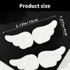 Angel Wing Hair Clip for Female Girl Plush Hairclip 2000s Anime Hair Barrettes Side Clip Daily Wear Side Pin Hair Decors