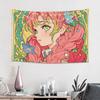 Halloween Demon Slayer Cutecore Tapestry Wall Hanging Blanket Tapestry Home Decor Items Wall Decorations