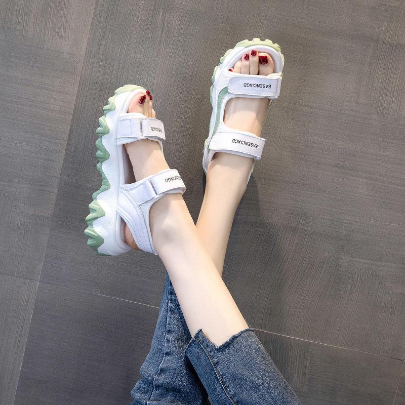 Fashion Comemore Ladies Shoes 2025 Thick Bottom Platform Shoe Female Comfortable Sandals Summer Footwear for Woman Women Casual Fashion