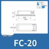 Adhesive Cable Management Clips: Wire Fixing & Organizer Base FC-30/40/50