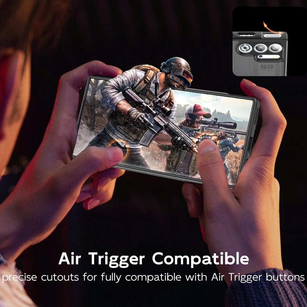 For Asus ROG Phone 8 5G/8 Pro 5G Magnetic Case TPU + PC Rotary Kickstand Phone Cover