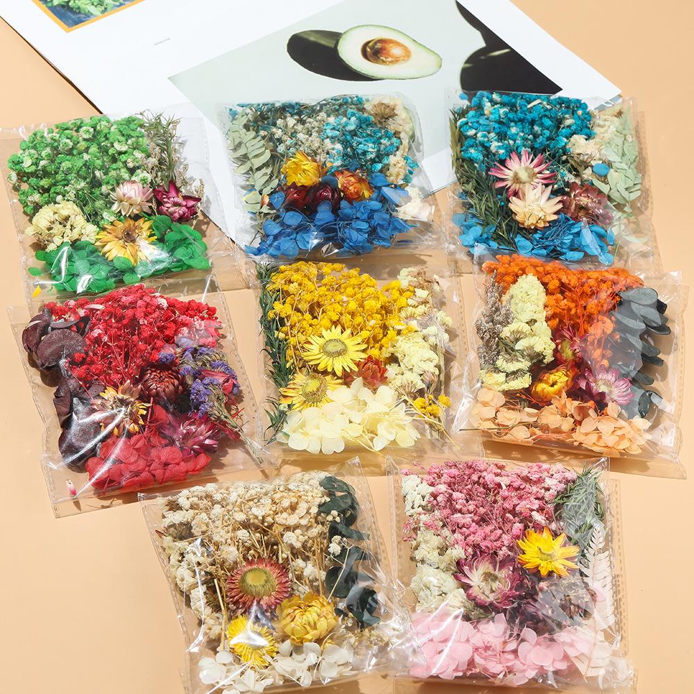 1 Pack Dried Flowers for Candles Decoration for Candles Accessories Natural Plant Soap Making Supplies Handmade DIY Crafts