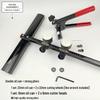 High Precision Manual Tile Cutter with T-shaped Scraper & Double Oil Pot - 22mm Blade Wheel, Portable