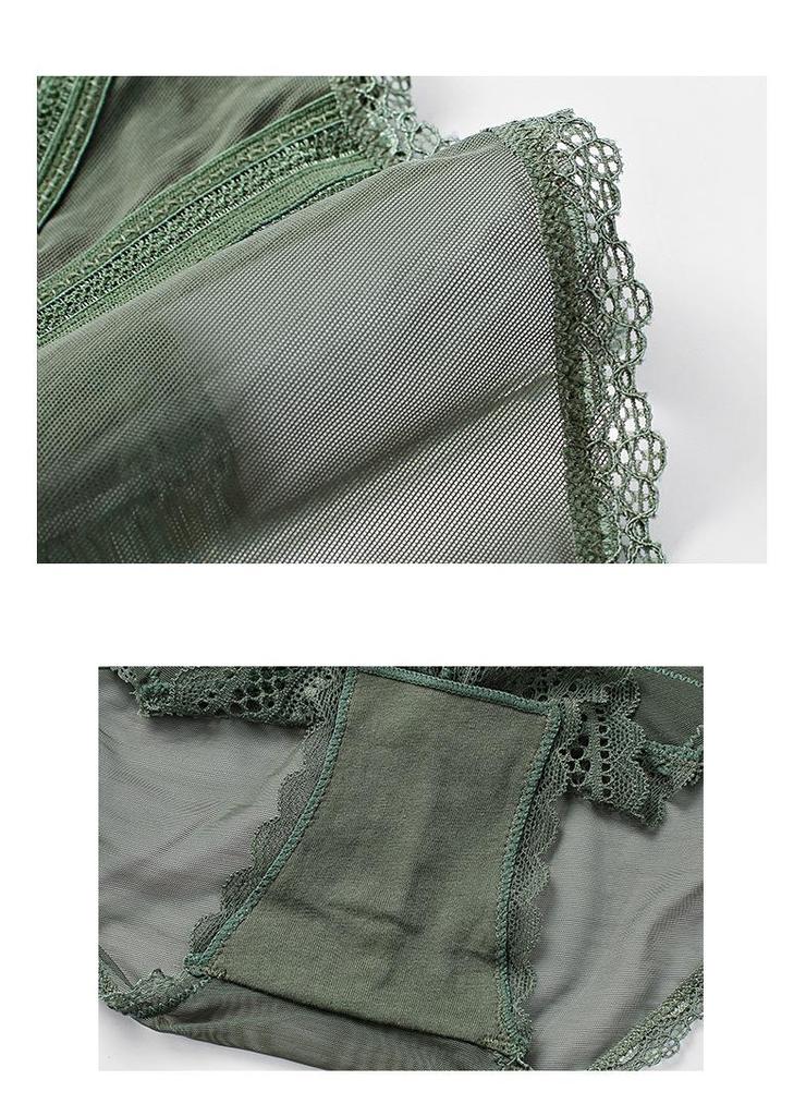 2020 French Lace Mesh Seamless Breathable Thong for Women
