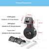 Adjustable Motorcycle Led Light Brackets Bumper Modified Headlight Mount Bracket Universal Mount Kit Internal Dia 18-32Mm