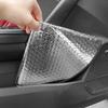1 Piece Car Steering Wheel Cover Silver Thickened Sun Protection Foldable Anti-Uv Car Supplies Car Steering Wheel Sun Shade