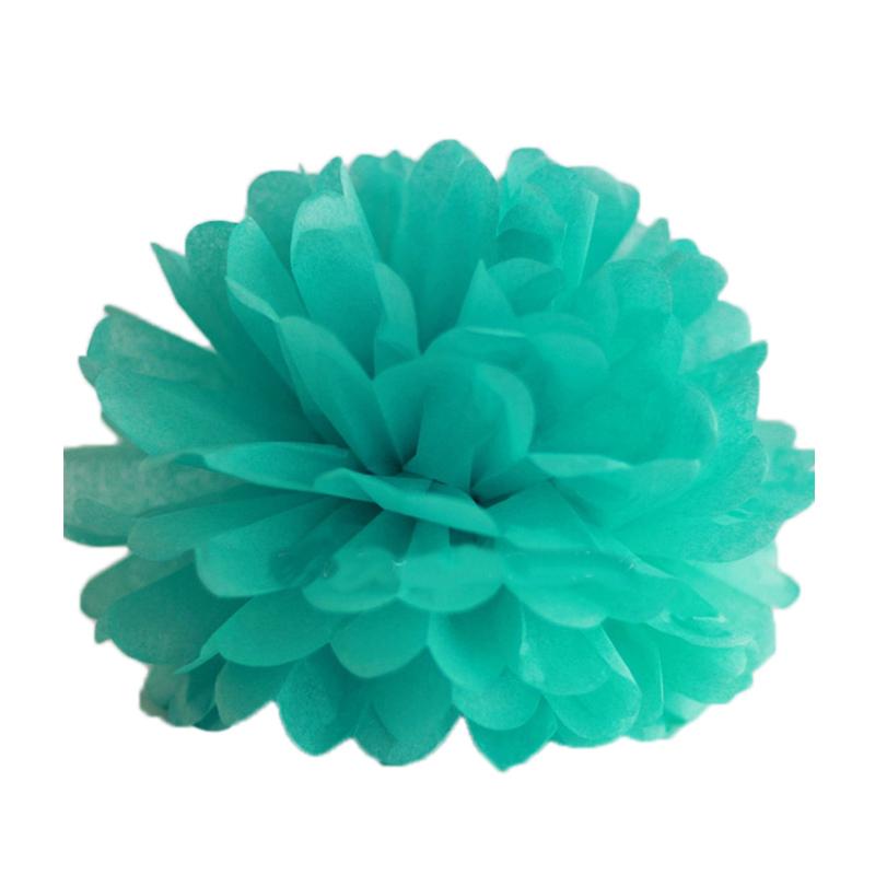 5pcs 6''-12'' Tissue Paper Pompoms Wedding Decorative Paper Flowers Ball Baby Shower Birthday Party Decoration Paper Pom Poms