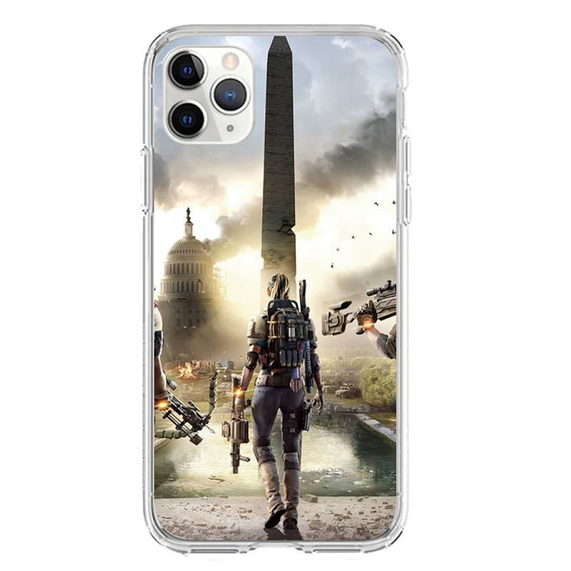 Tom Clancy's The Division Phone Case For Iphone 7 8 Plus X Xs Max Xr 11 12 13 Mini Pro Max SE2 Transparent Soft Cover